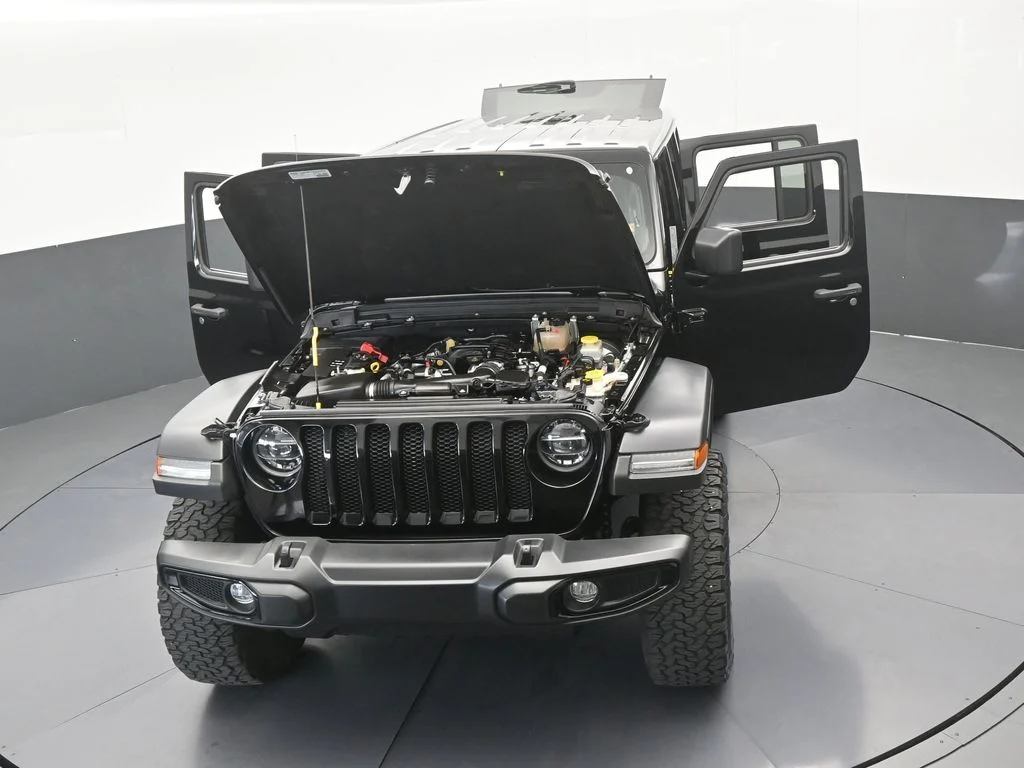 Used 2022 Black Clearcoat Jeep Unlimited Sport image 72