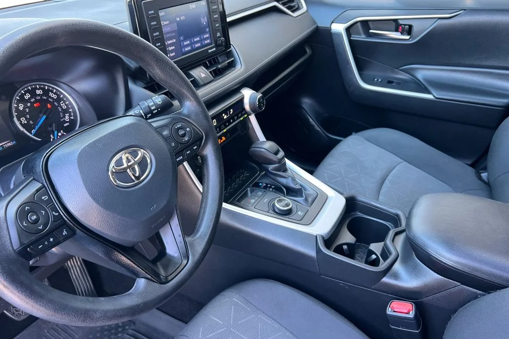 Certified Used 2021 Blue Toyota XLE image 12