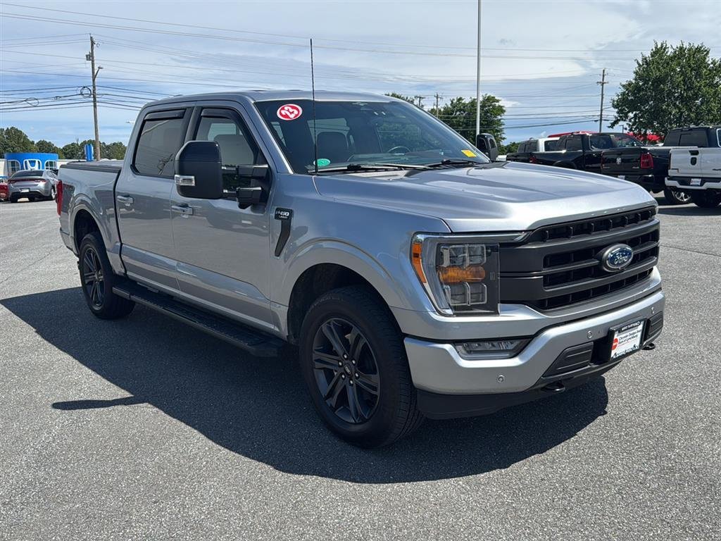 Used 2023 Iconic Silver Ford LARIAT image 1