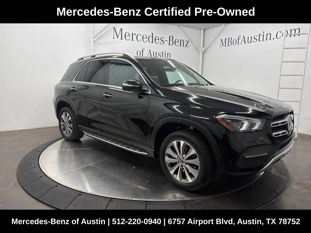 Certified Used 2022 Black Mercedes-Benz GLE 350 image 1