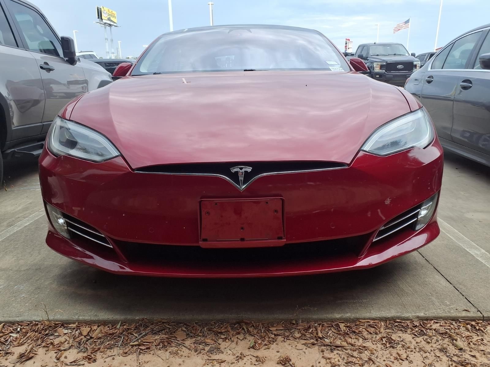 Used 2018 Red Multi-Coat Tesla P100D image 3