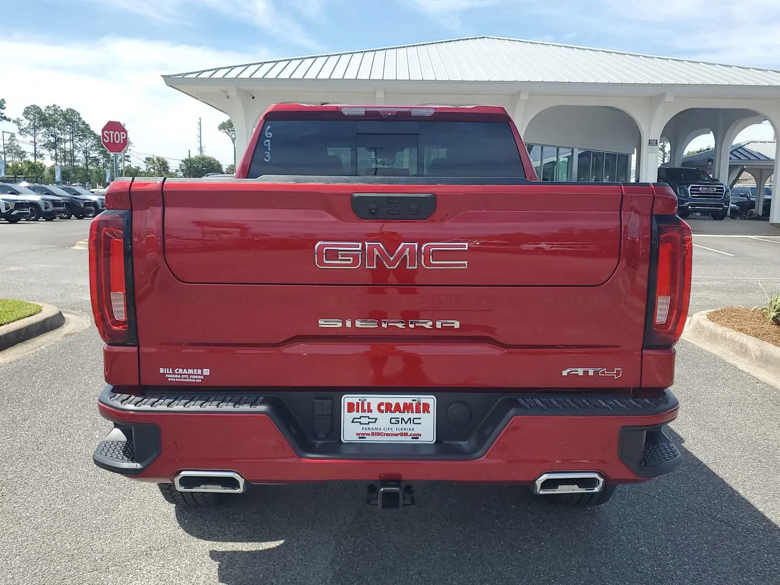 New 2026 Volcanic Red Tintcoat GMC AT4 image 4