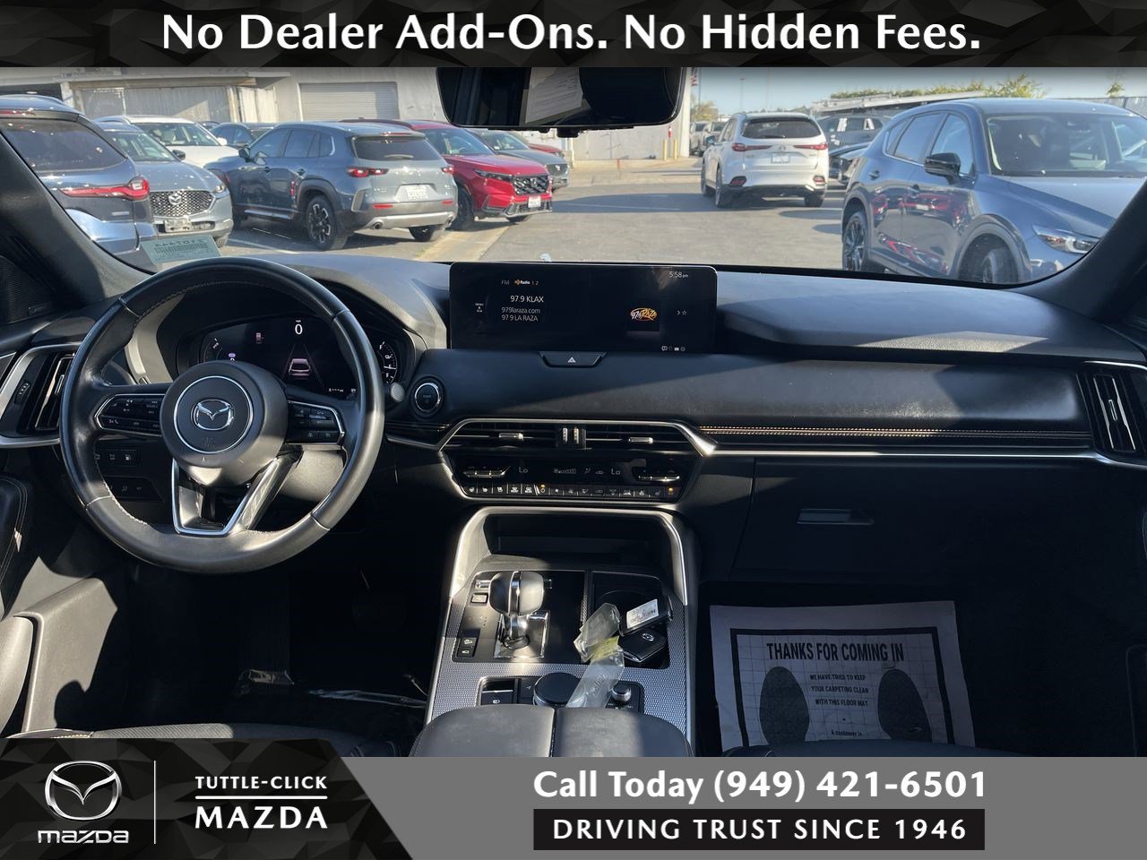 Used 2025 Jet Black Mica Mazda Premium Plus Package image 12