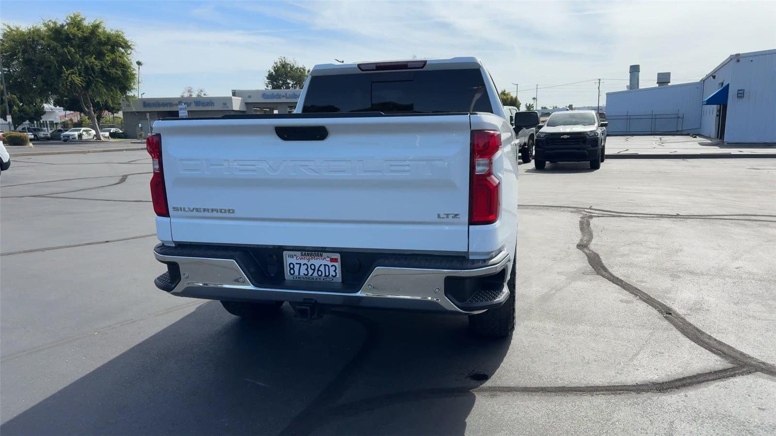 Certified Used 2021 SUMMIT WHITE Chevrolet LTZ image 2