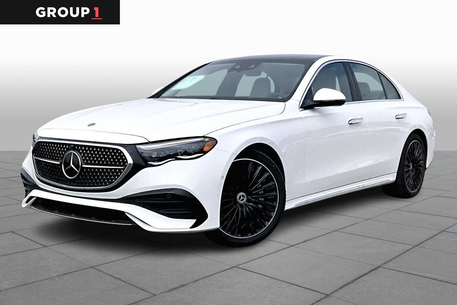 Polar White 2026 Mercedes-Benz E-Class E 450 4MATIC Sedan All-Wheel Drive