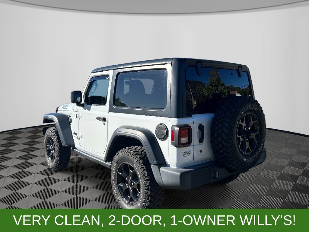 Used 2021 White Jeep Willys Sport image 3
