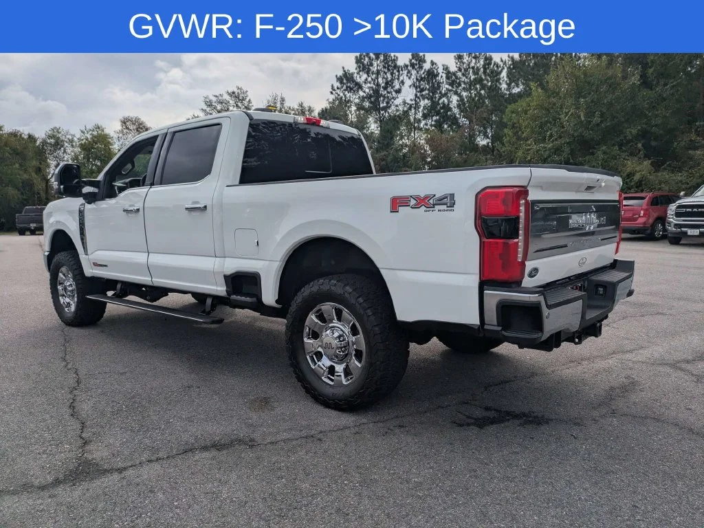 Used 2025 White Ford King Ranch image 6