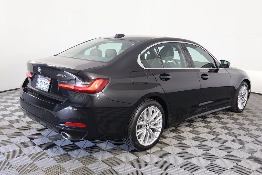 Used 2024 Black Sapphire Metallic BMW 330i image 4