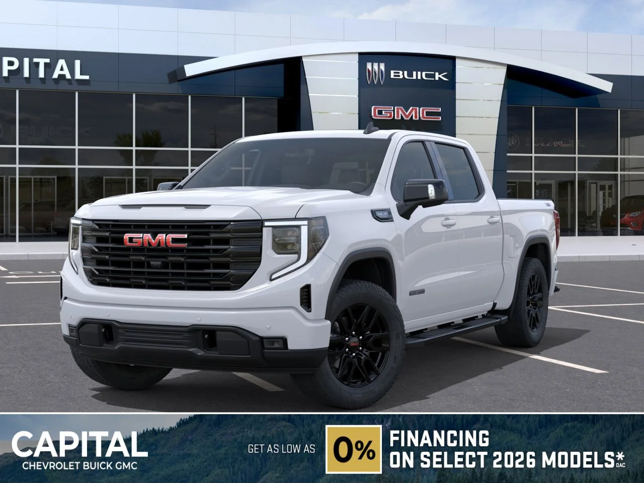 New 2026 Summit White GMC Elevation image 1