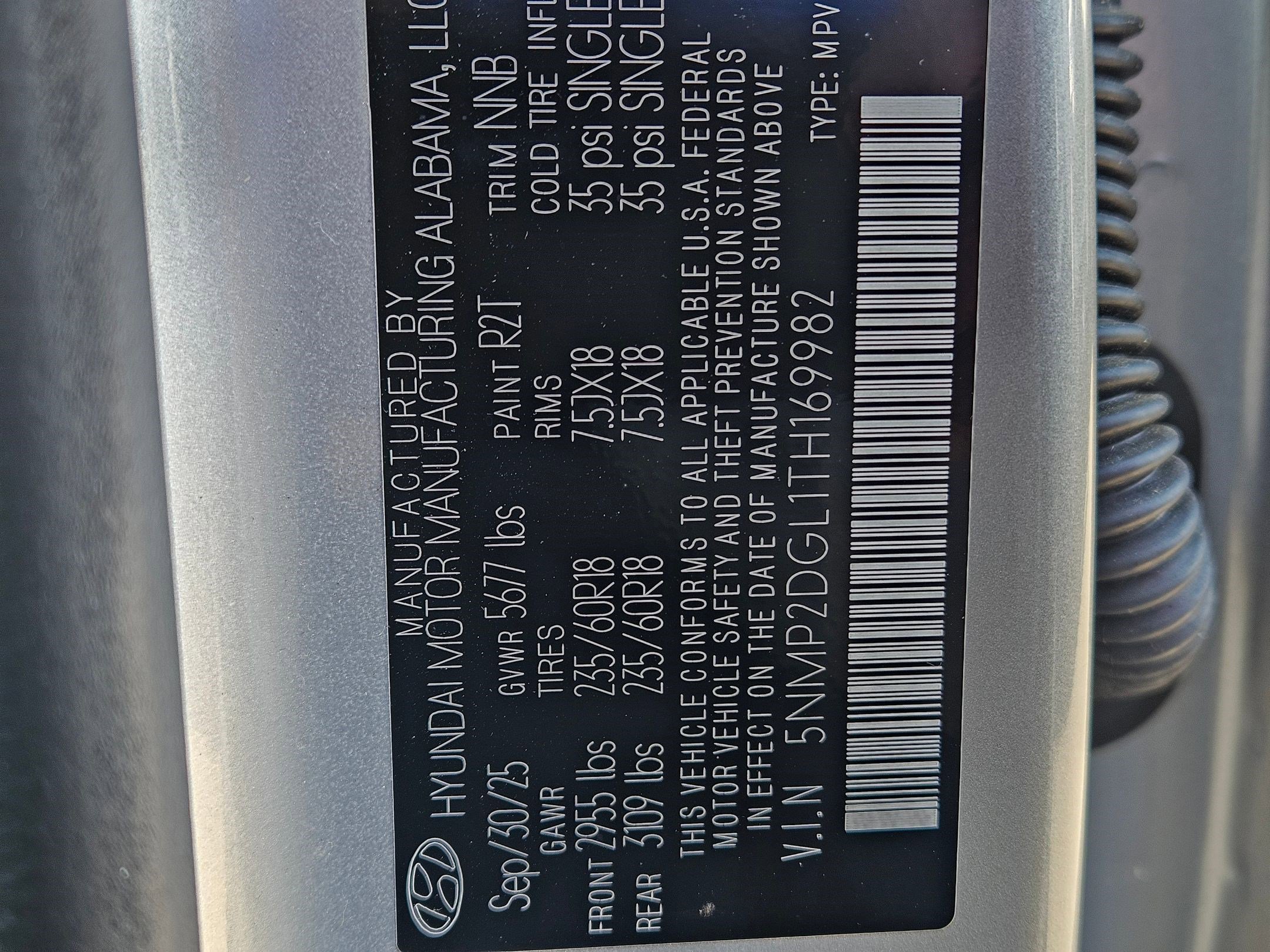 Used 2026 Shimmering Silver Hyundai SEL image 34