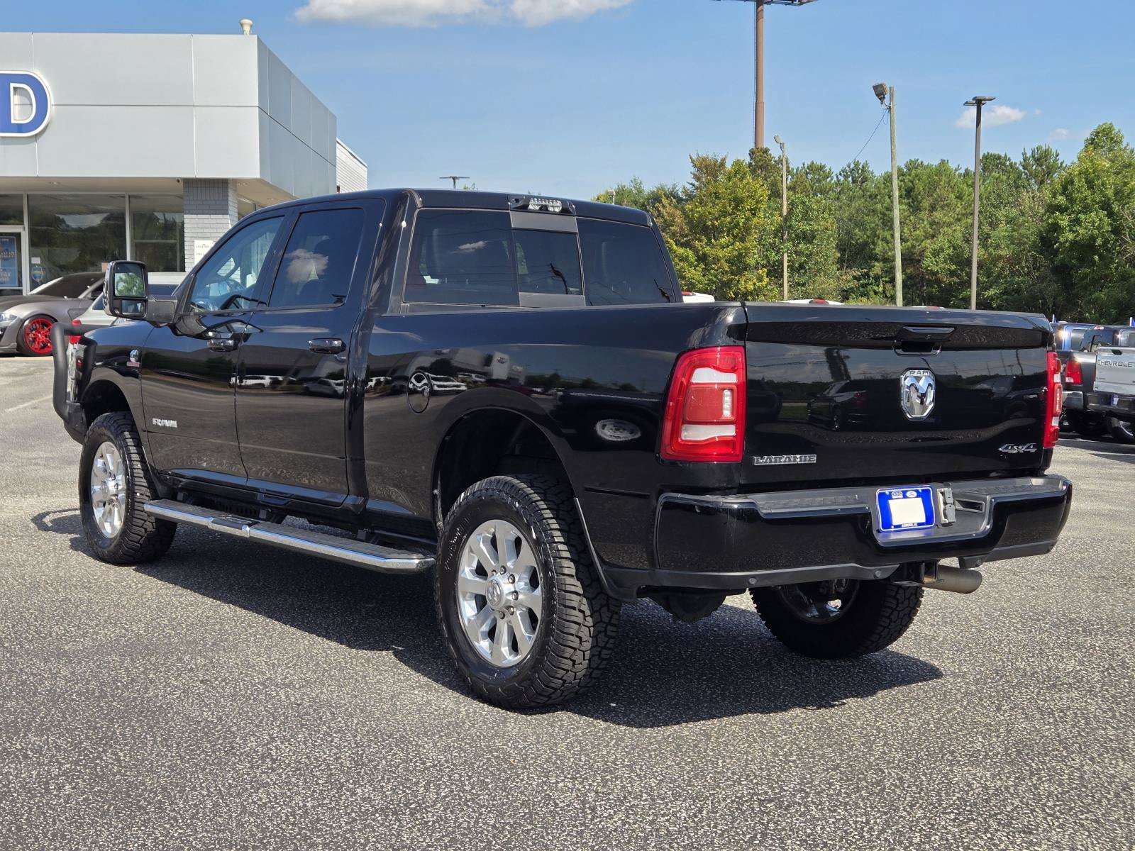 Used 2023 Diamond Black Crystal Pearlcoat Ram Laramie image 11