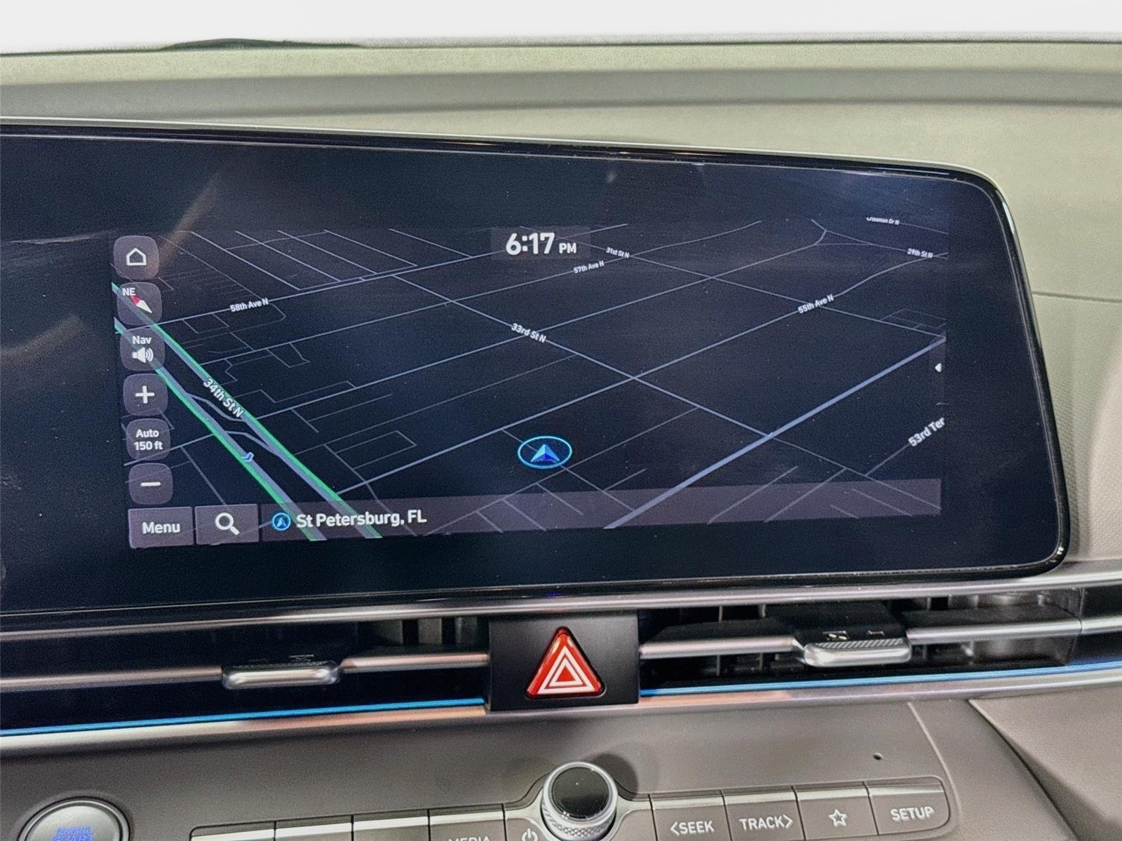 Used 2024 Intense Blue Hyundai SEL image 16