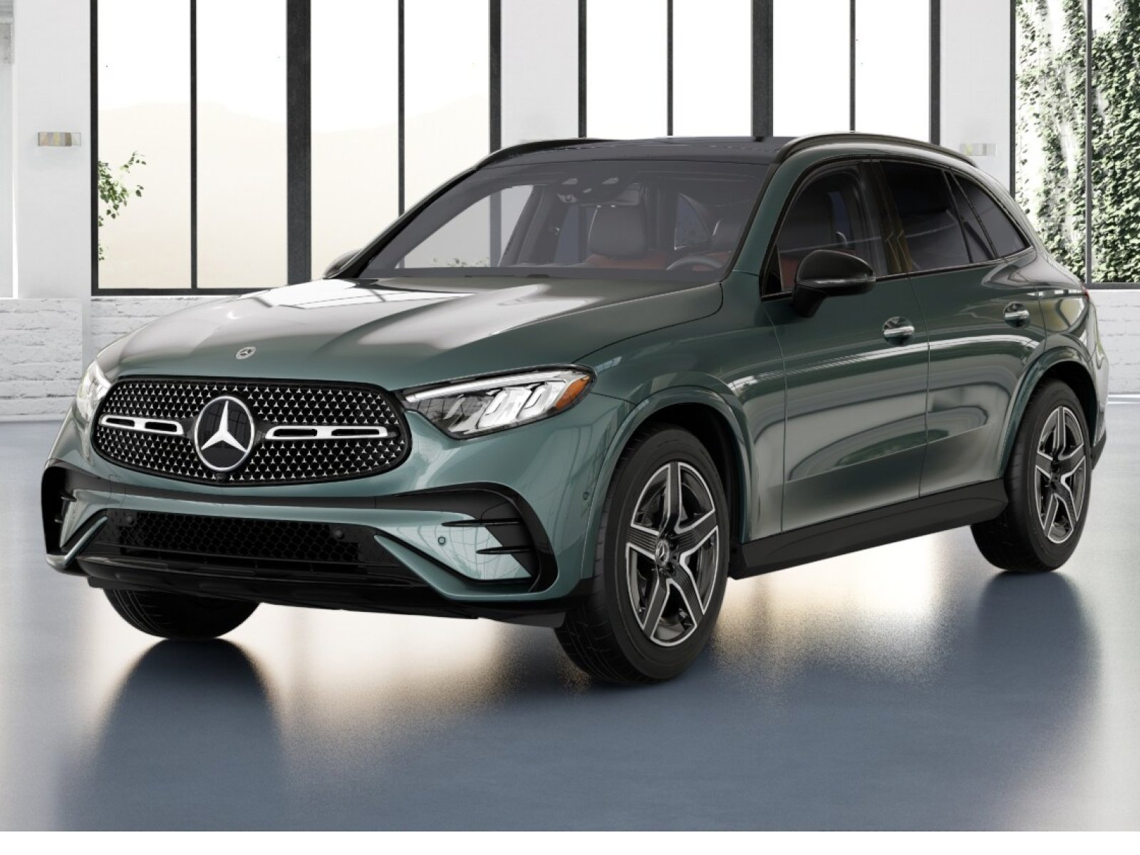 New 2026 Verde Silver Metallic Mercedes-Benz GLC 300 image 1
