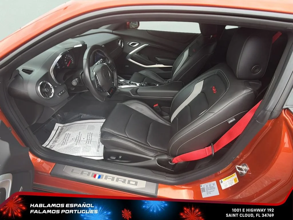 Used 2024 Vivid Orange Metallic Chevrolet 2SS image 19