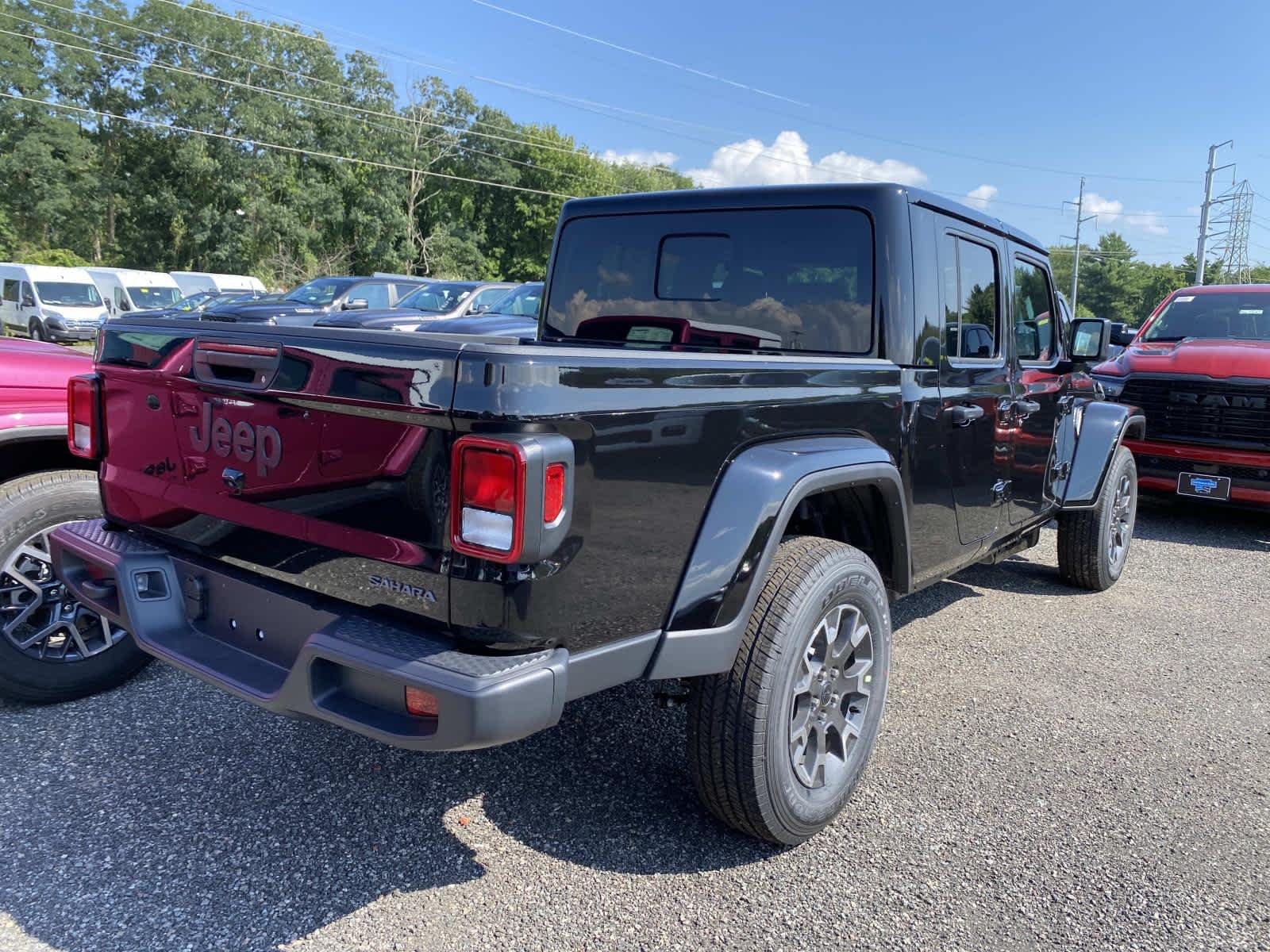 New 2026 Black Clearcoat Jeep Sahara image 3