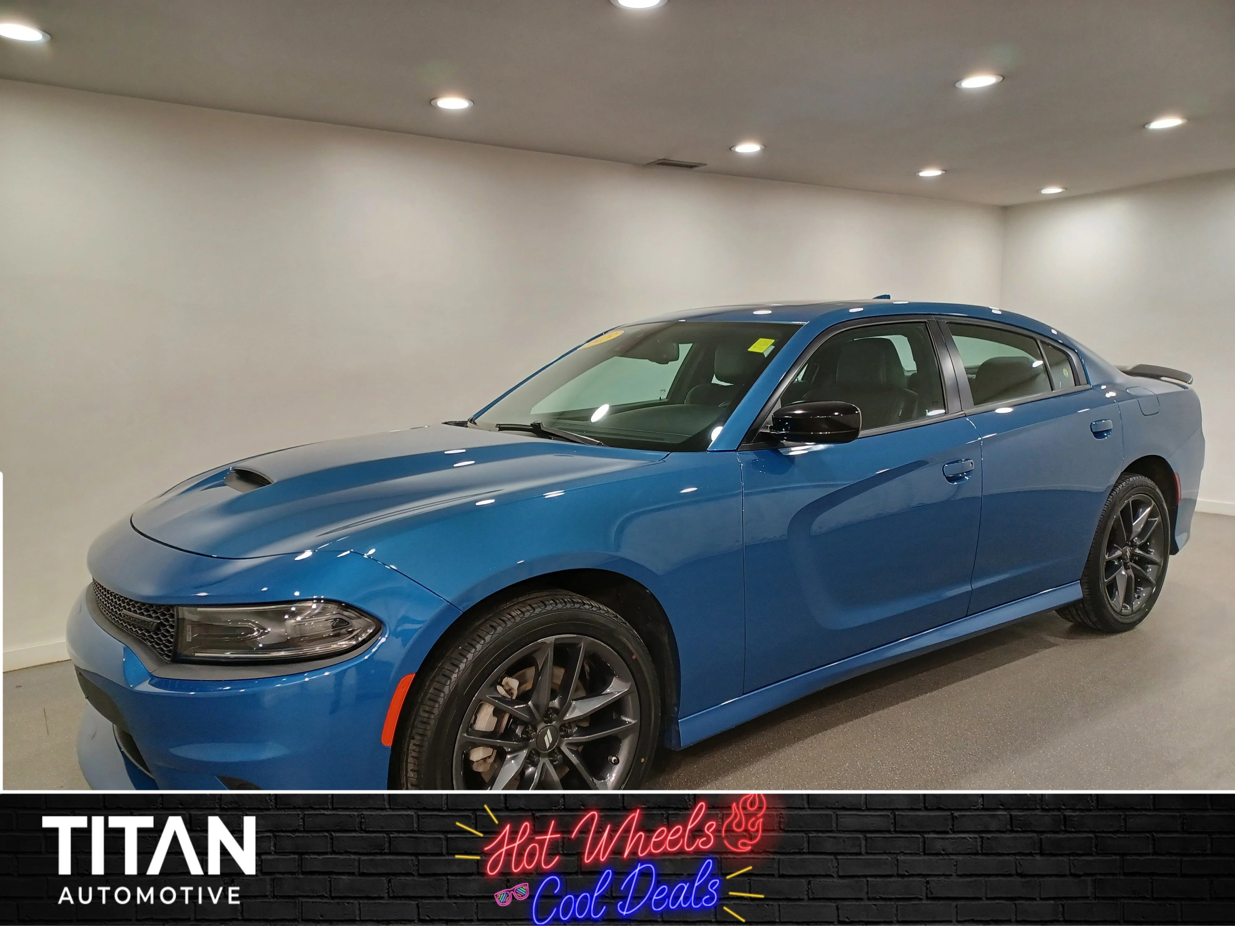 Certified Used 2023 Frostbite Pearl Dodge GT AWD*Frostbite Pearl | 300HP!! | Adaptive Cruise | Cooled Alcantara Seats | Sunroof | Htd Wheel image 1