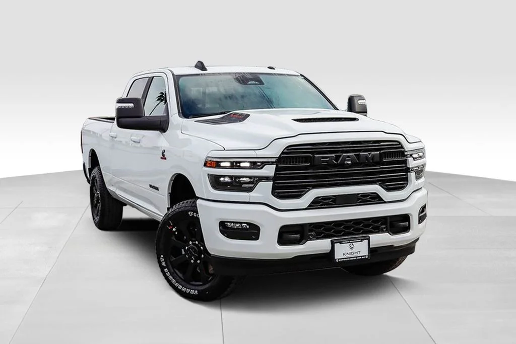 New 2026 White Ram Laramie image 2