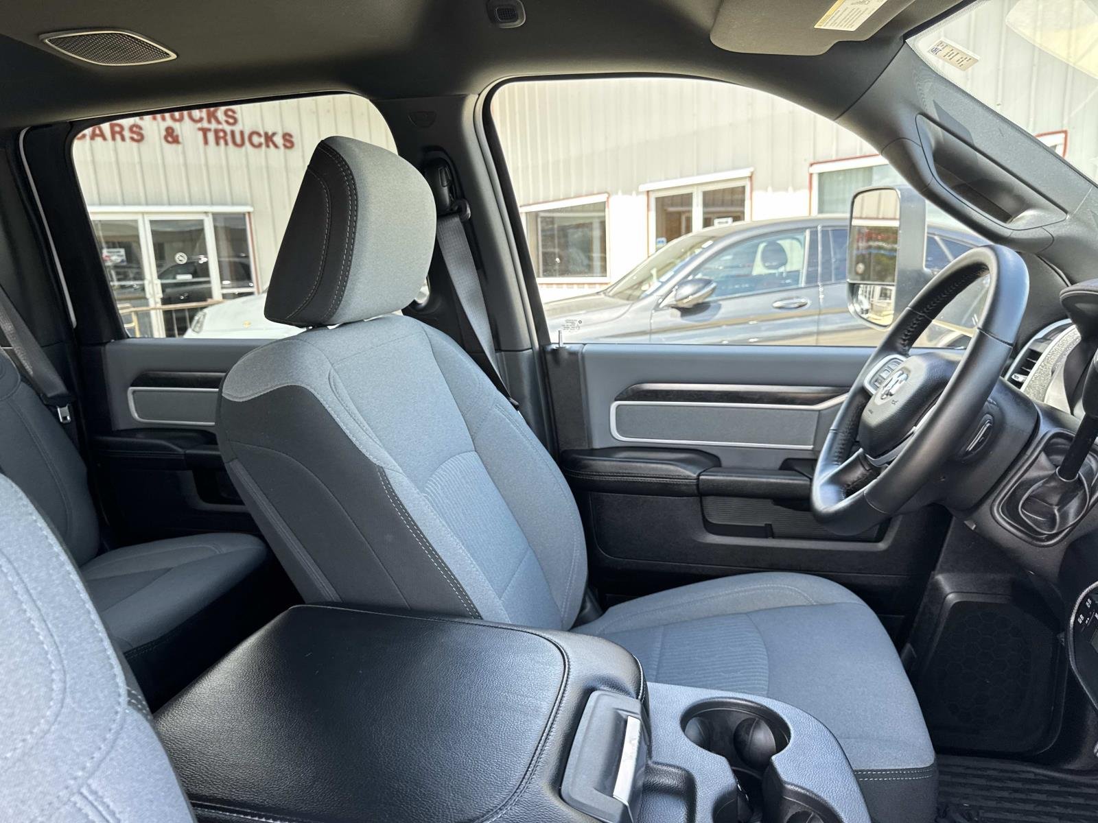 Used 2022 Bright White Clearcoat Ram Big Horn image 10