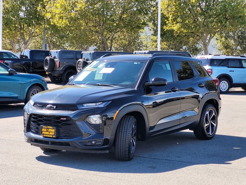 Certified Used 2021 Black Chevrolet RS image 8