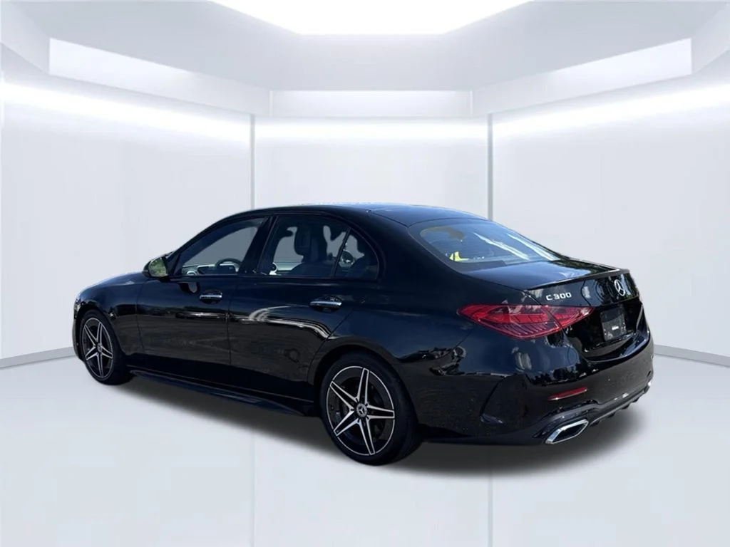 Certified Used 2024 Black Mercedes-Benz C 300 image 3