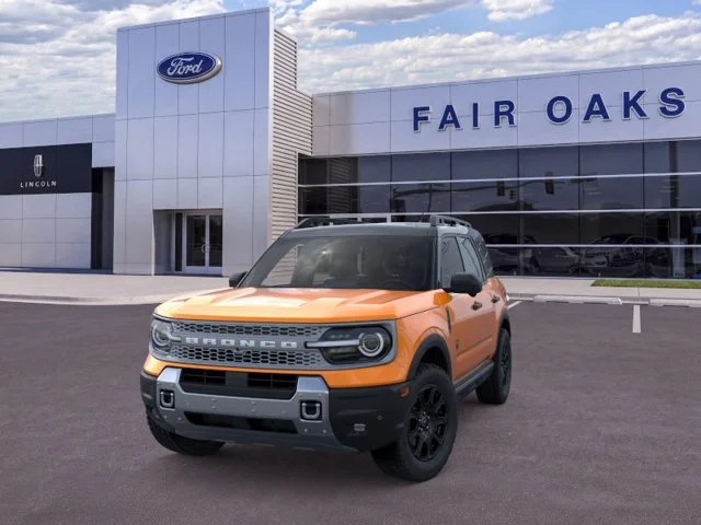 New 2026 Orange Fury Metallic Tri-Coat Ford Badlands image 2