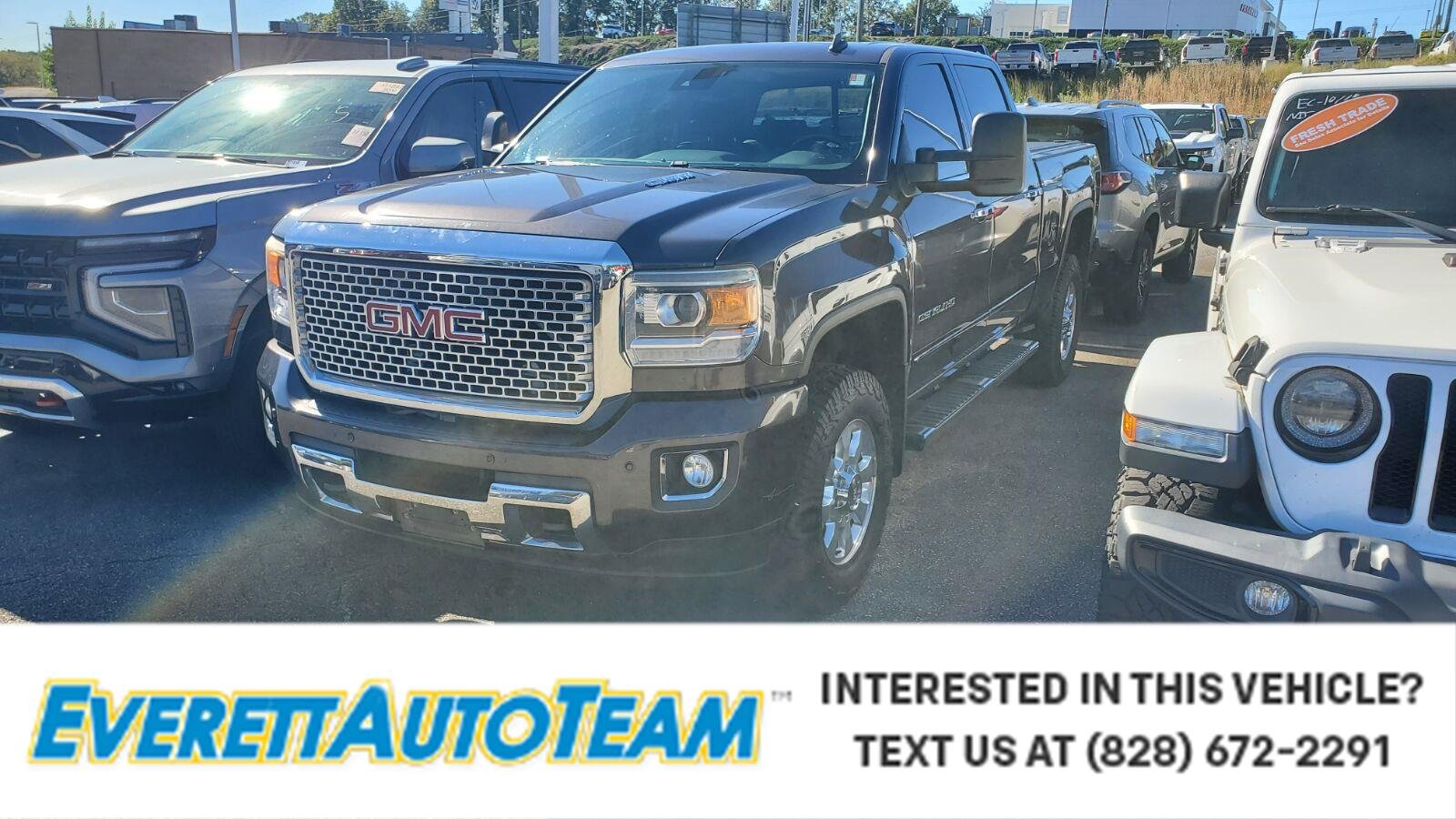  2015 GMC Sierra 2500HD Denali Crew Cab SB 4WD   