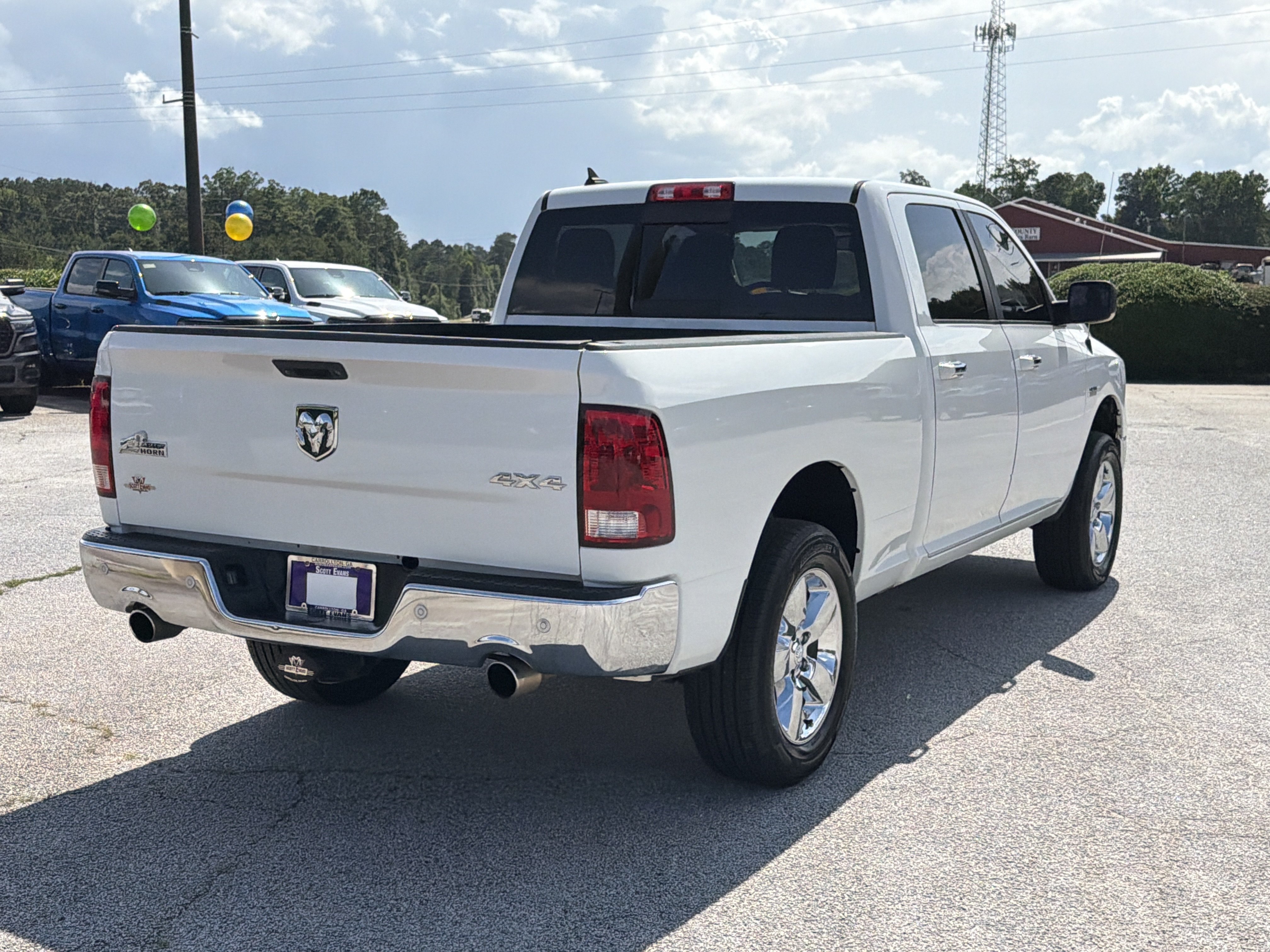 Used 2018 Bright White Clearcoat Ram Big Horn image 8