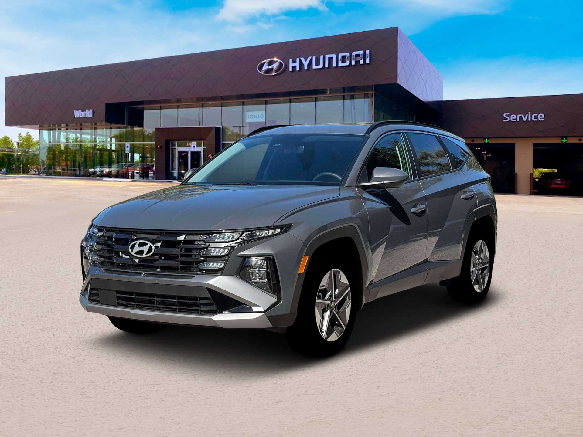 New 2026 Ecotronic Gray Hyundai SEL AWD image 1