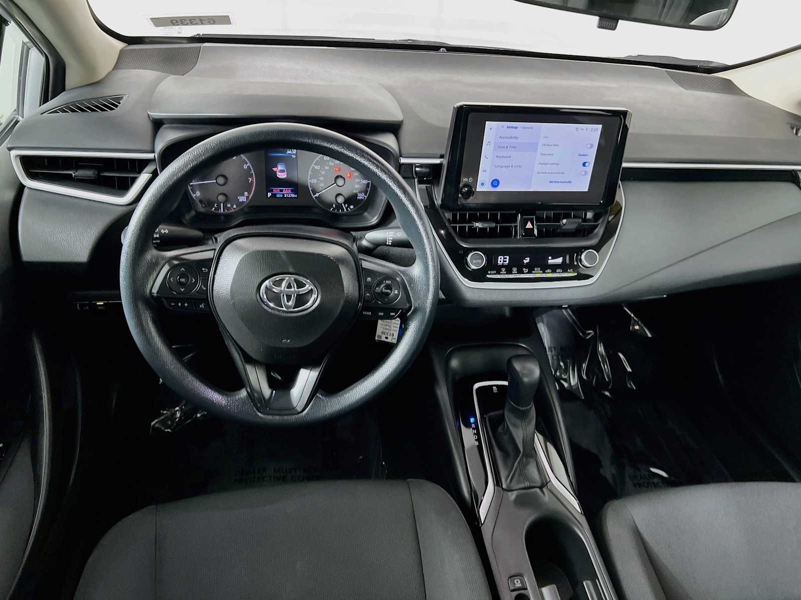 Used 2025 Classic Silver Metallic Toyota LE image 21