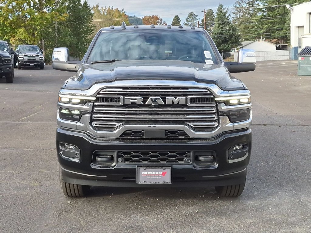 New 2027 Diamond Black Crystal Pearl-Coat Exterior Paint RAM Laramie image 2
