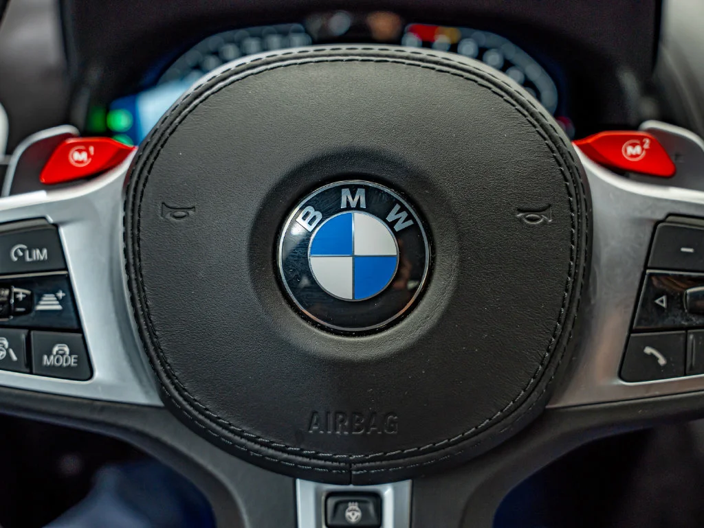 Used 2024 Marina Bay Blue Metallic BMW Competition image 25