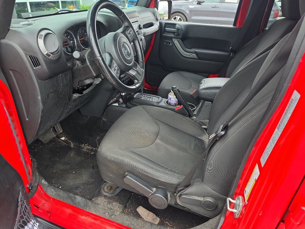 Used 2017 Firecracker Red Clearcoat Jeep Sport image 7