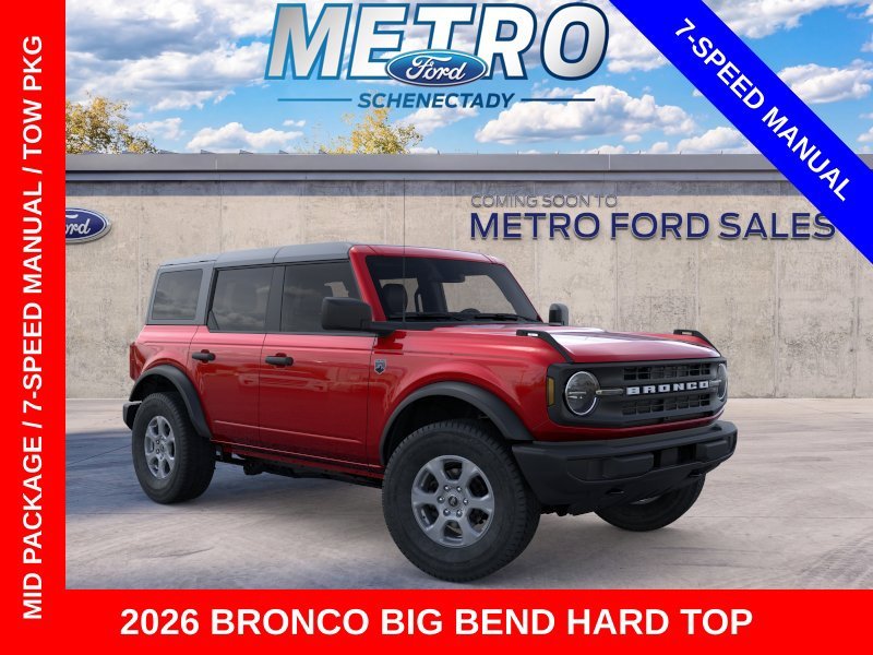 New 2026 Ruby Red Metallic Tinted Clearcoat Ford Big Bend image 1