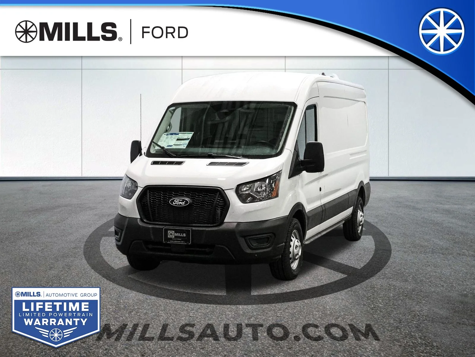 New 2026 Oxford White Ford Cargo Van image 1