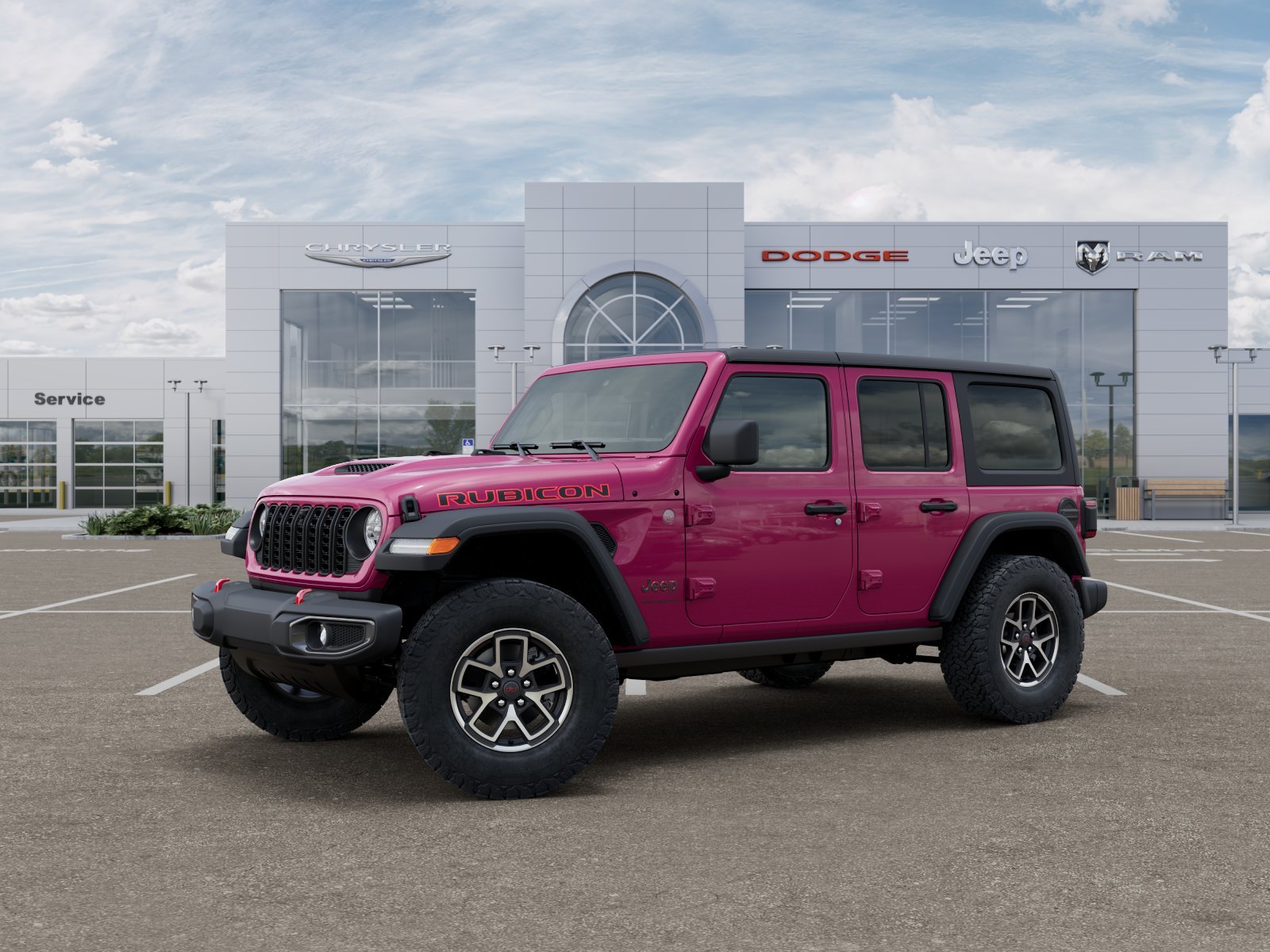 New 2026 Tuscadero Pearlcoat Jeep Rubicon image 2