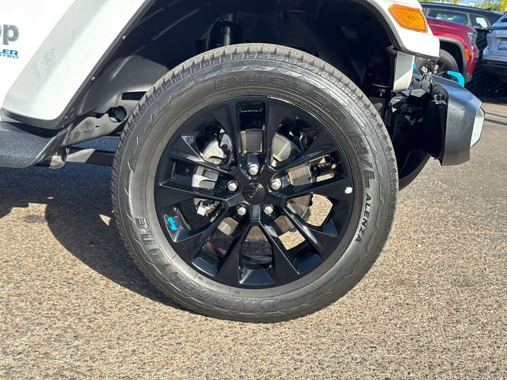 Certified Used 2022 White Jeep Unlimited Sahara 4xe image 7