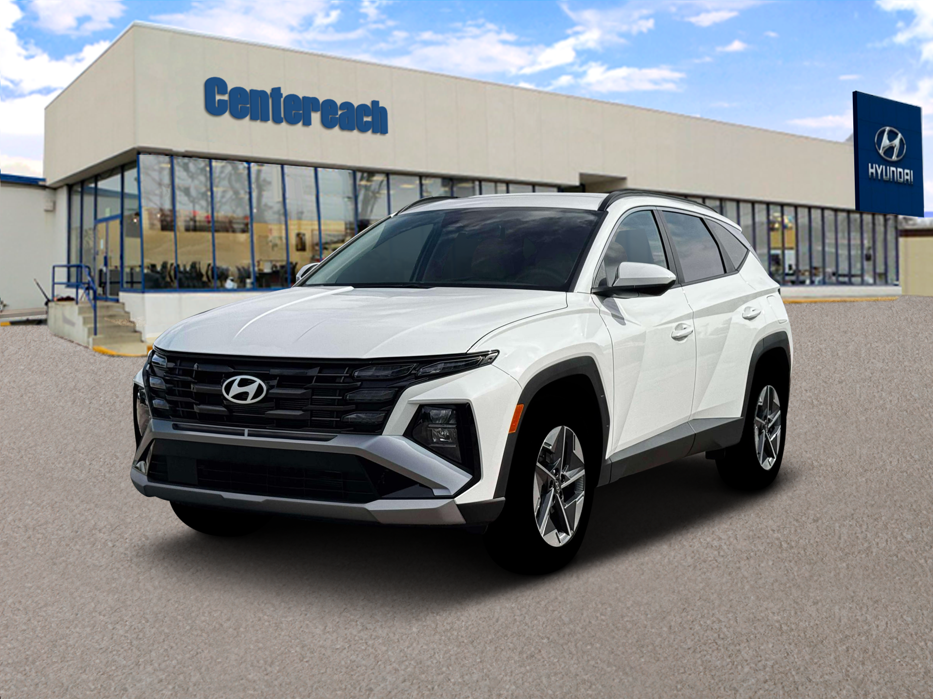 New 2026 Serenity White Pearl Hyundai SEL Plus AWD image 1