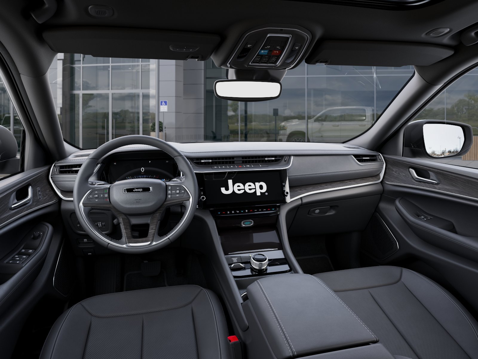 New 2026 Fathom Blue Pearl-Coat Exterior Paint Jeep Limited Reserve BLACKOUT image 40
