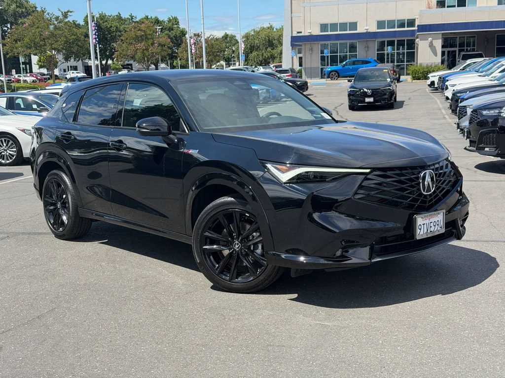 Used 2025 Crystal Black Pearl Acura AWD A-SPEC Advance image 32