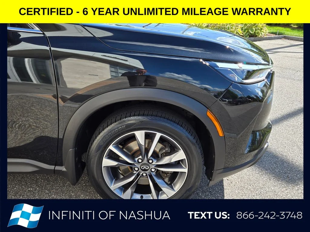 Certified Used 2024 Black INFINITI LUXE image 16