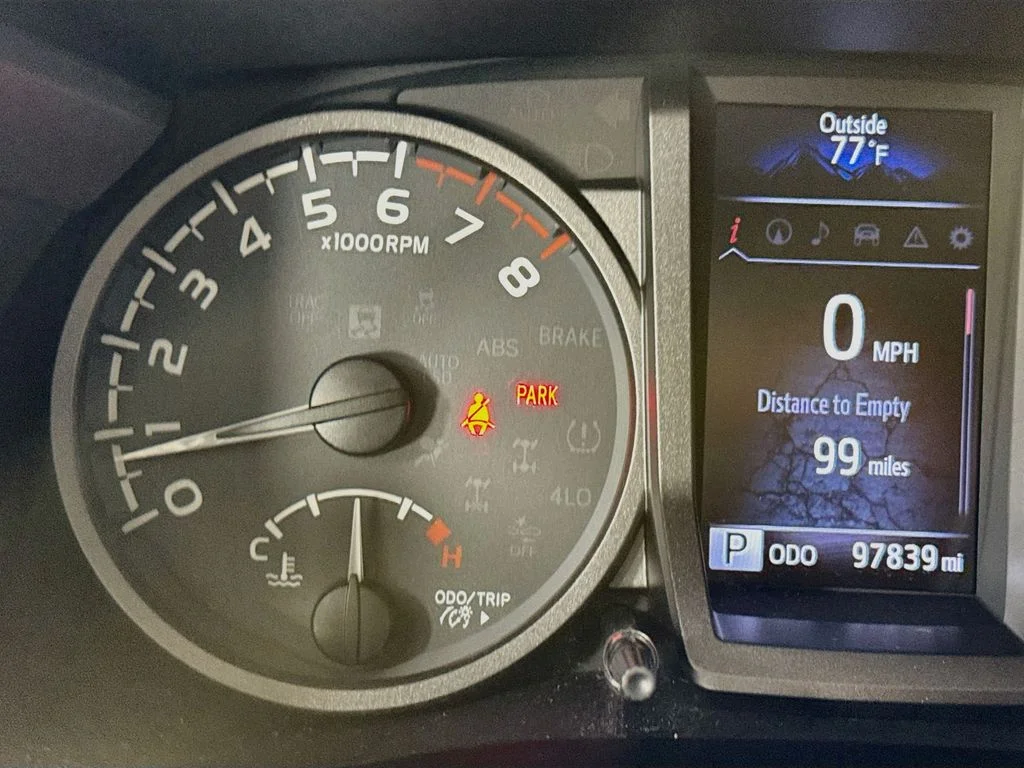Used 2018 Red Toyota TRD Off-Road image 14