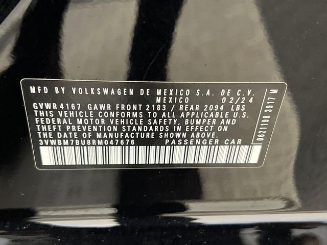 Certified Used 2024 Black Volkswagen 1.5T Sport image 28