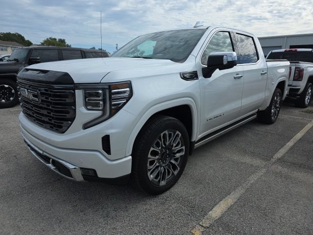 White Frost Tricoat 2025 GMC Sierra 1500 Pickup Truck Four-Wheel Drive Automatic