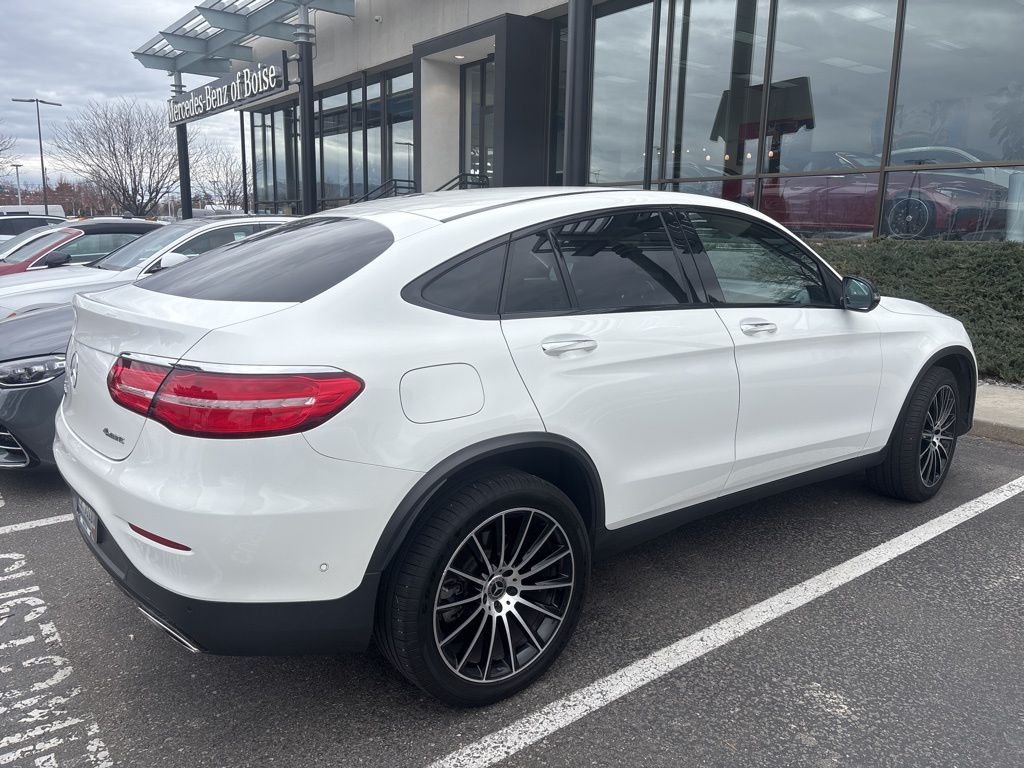 Used 2019 White Mercedes-Benz GLC 300 Coupe image 2