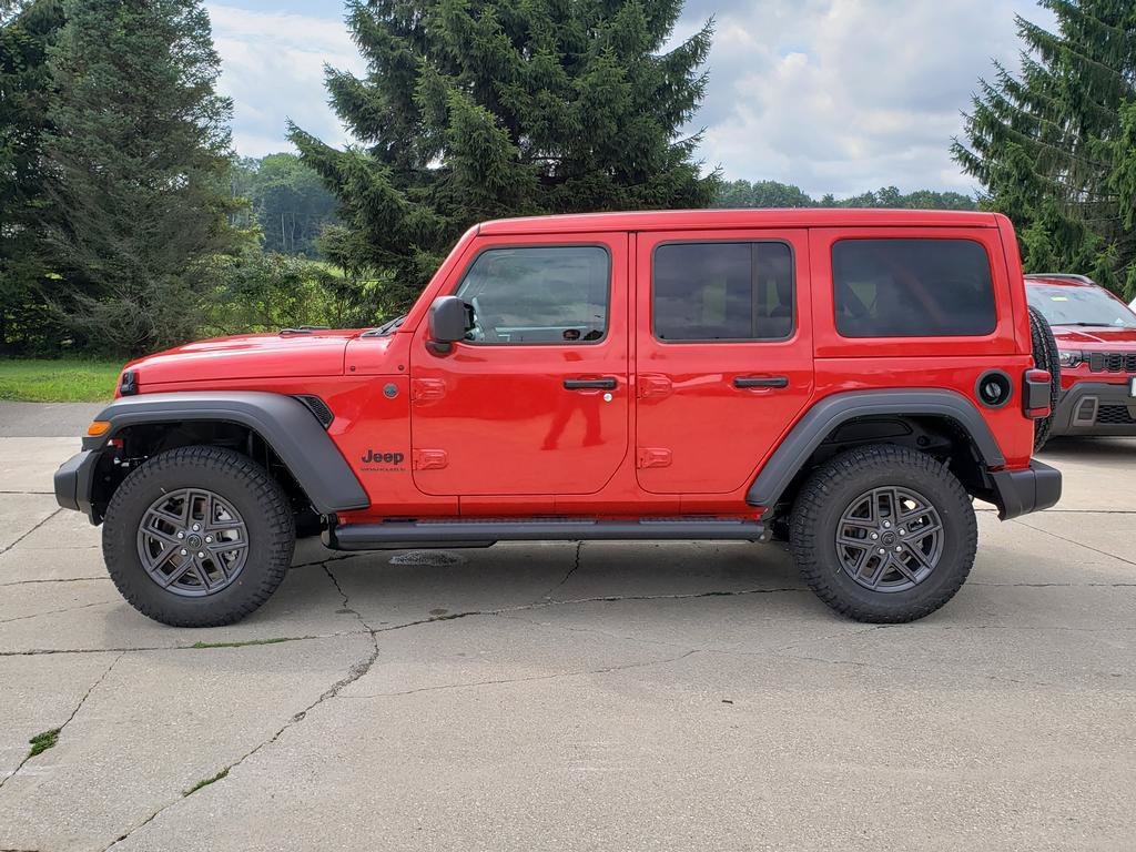 New 2026 Firecracker Red Clear-Coat Exterior Paint Jeep Sport S image 6