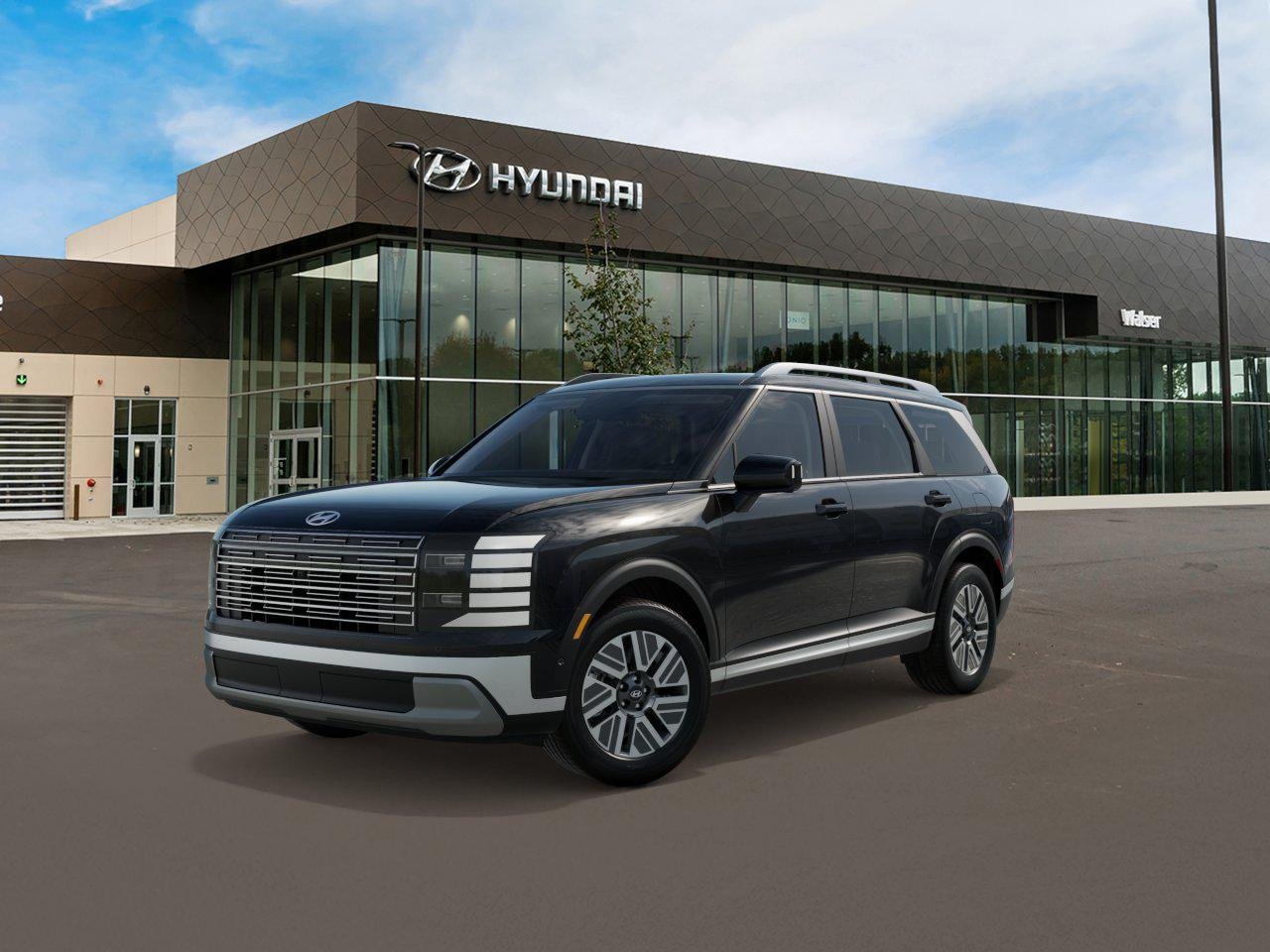 New 2027 Abyss Black Pearl Hyundai SEL Premium 7P AWD image 14