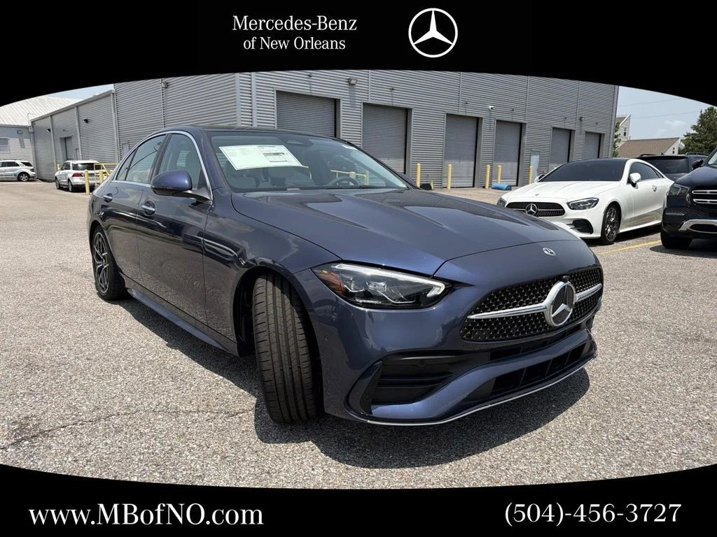 New 2026 Blue Mercedes-Benz C 300 image 1