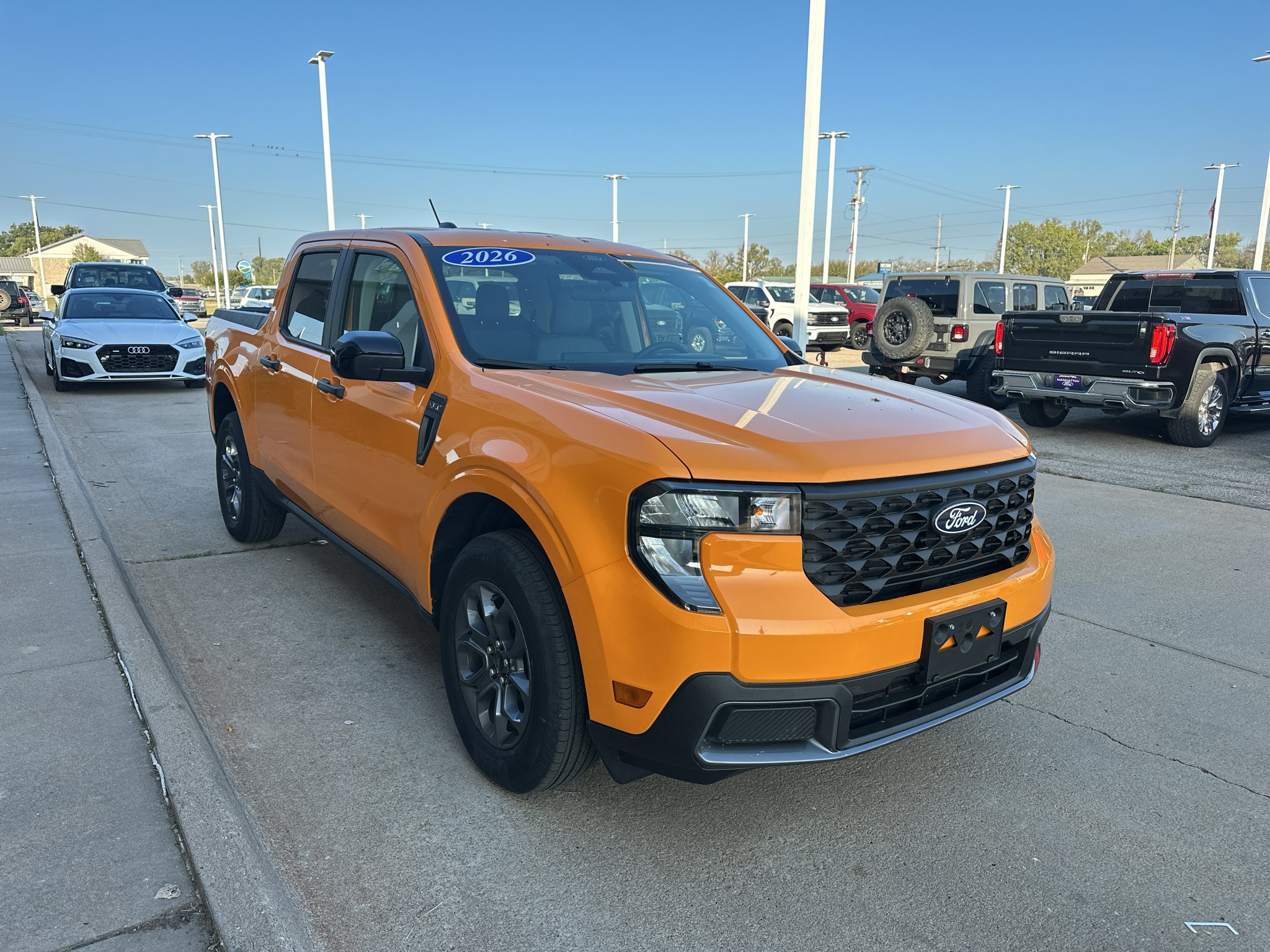 New 2026 Orange Fury Metallic Tri-Coat Ford XLT image 9