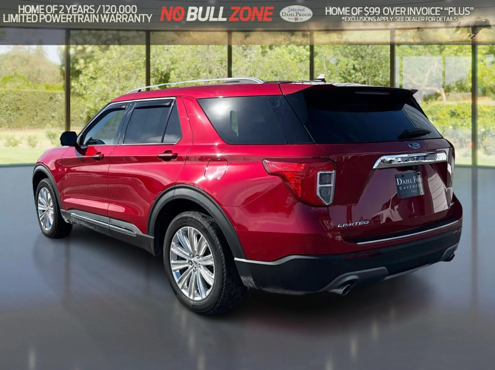 Used 2022 Red Ford Limited image 3