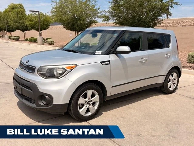 Used 2018 Silver Kia Base image 1